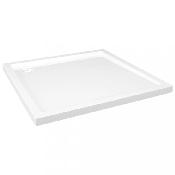 szögletes fehér ABS zuhanytálca 80 x 80 cm
