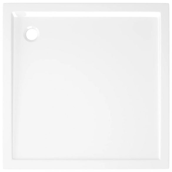 szögletes fehér ABS zuhanytálca 80 x 80 cm