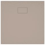 barna SMC zuhanytálca 90 x 80 cm