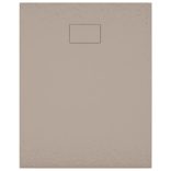 barna SMC zuhanytálca 100 x 80 cm