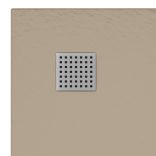 barna SMC zuhanytálca 90 x 90 cm