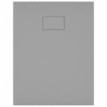 szürke SMC zuhanytálca 90 x 70 cm