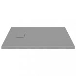 szürke SMC zuhanytálca 90 x 80 cm