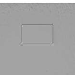 szürke SMC zuhanytálca 90 x 80 cm