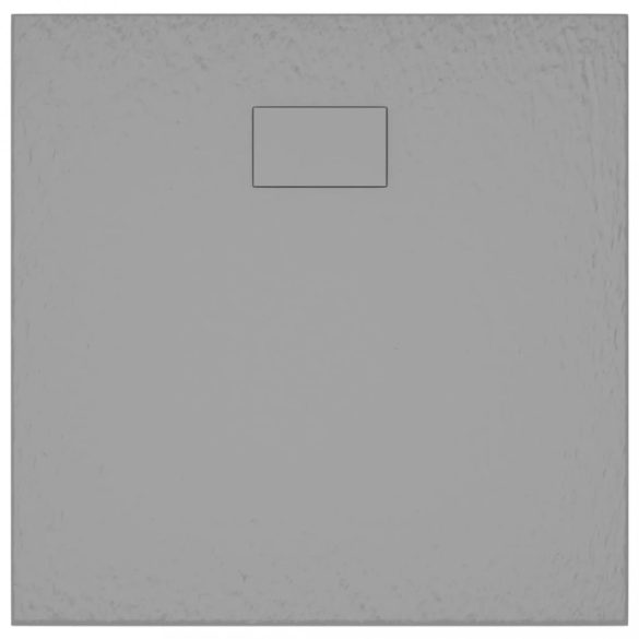 szürke SMC zuhanytálca 90 x 80 cm