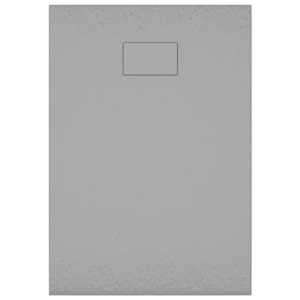 szürke SMC zuhanytálca 100 x 70 cm