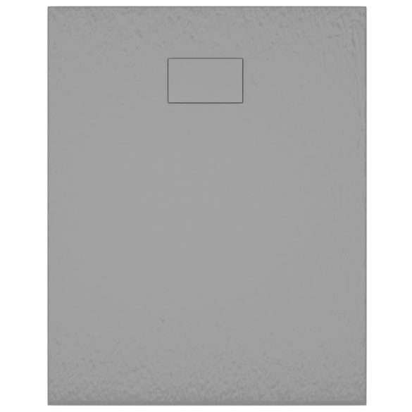 szürke SMC zuhanytálca 100 x 80 cm