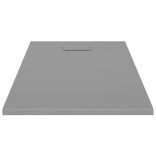 szürke SMC zuhanytálca 120 x 70 cm