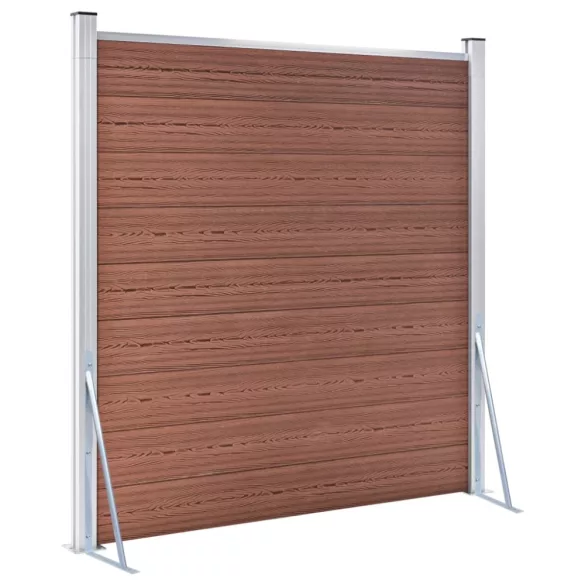 2 db horganyzott acél tartókonzol kerítésoszlophoz