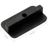 műanyag és rozsdamentes acél burkolatrögzítő klipsz 200 csavarral