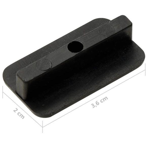 műanyag és rozsdamentes acél burkolatrögzítő klipsz 200 csavarral