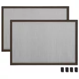 barna lehúzható ablakszúnyogháló 70 x 150 cm