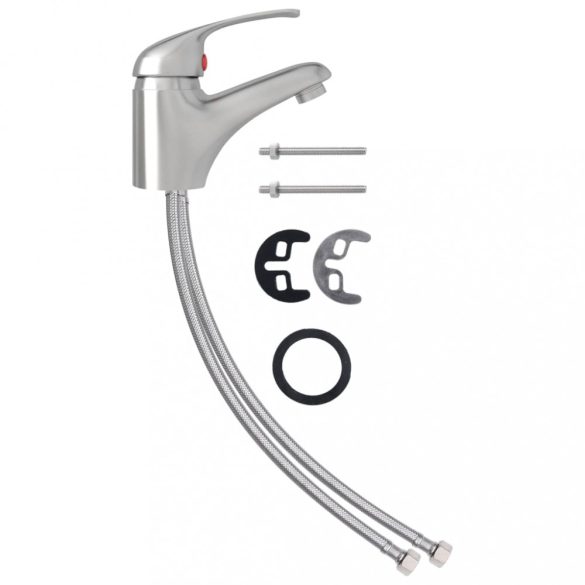 ezüst mosdó csaptelep 13 x 10 cm