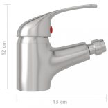 ezüst fürdőszoba bidé csaptelep 13 x 12 cm