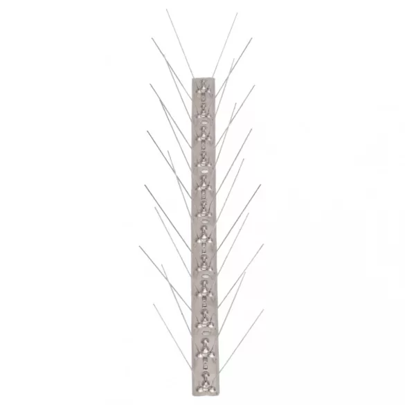 20 db 10 m-es 4-soros rozsdamentes acél madár- és galambtüske