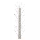 40 db 20 m-es 5-soros rozsdamentes acél madár- és galambtüske