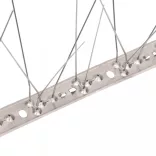 40 db 20 m-es 5-soros rozsdamentes acél madár- és galambtüske