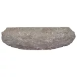 szürke márvány mosdókagyló Ø40 x 12 cm