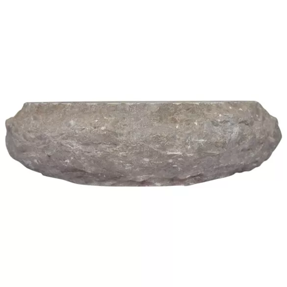 szürke márvány mosdókagyló Ø40 x 12 cm