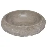 szürke márvány mosdókagyló Ø40 x 12 cm