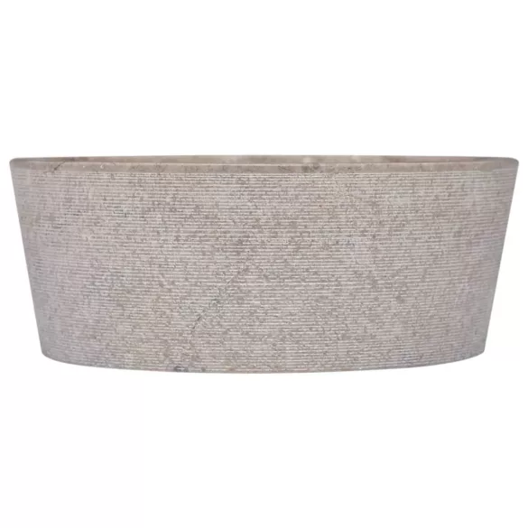 szürke márvány mosdókagyló Ø40 x 15 cm