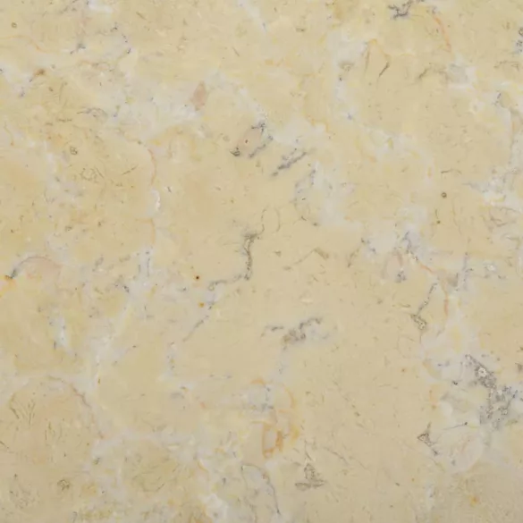 krémszínű márvány asztallap Ø40 x 2,5 cm