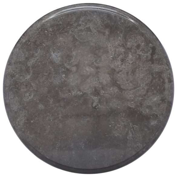 fekete márvány asztallap Ø40 x 2,5 cm