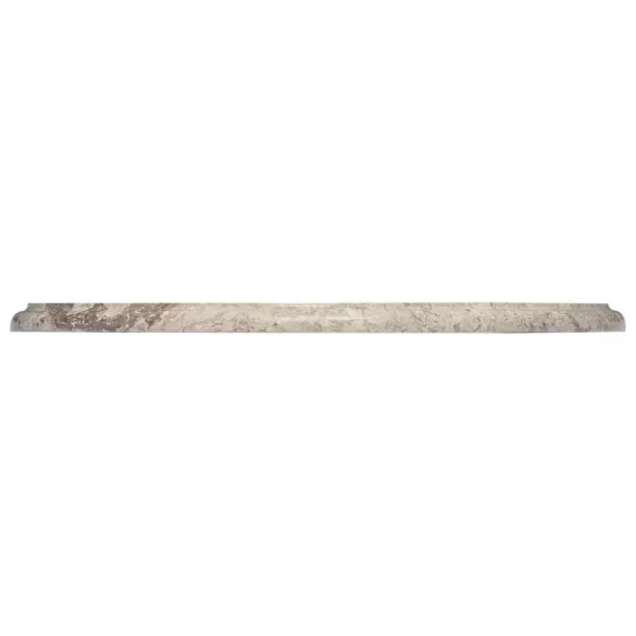 szürke márvány asztallap Ø50 x 2,5 cm