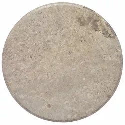 szürke márvány asztallap Ø60 x 2,5 cm