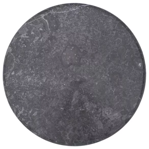 szürke márvány asztallap Ø60 x 2,5 cm