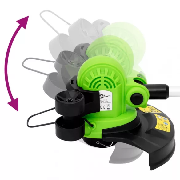 elektromos teleszkópos fűszegélynyíró 29 cm 550 W