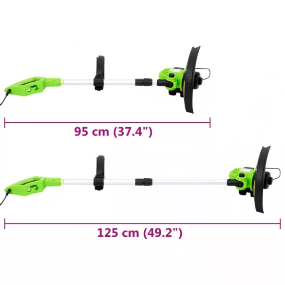elektromos teleszkópos fűszegélynyíró 29 cm 550 W