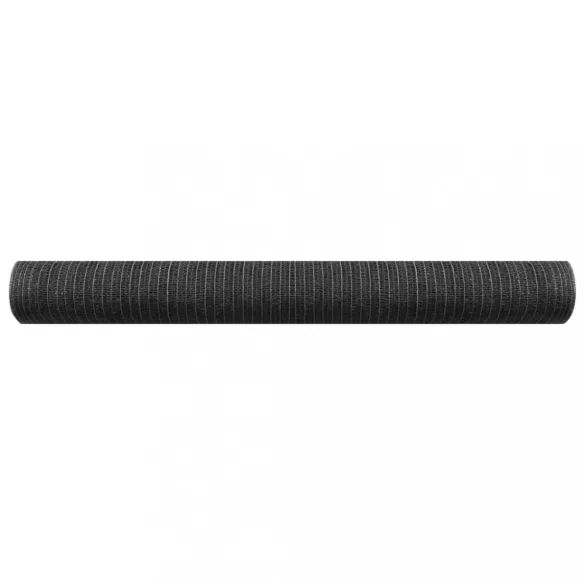 antracitszürke HDPE belátásgátló háló 1,5 x 50 m 75 g/m²