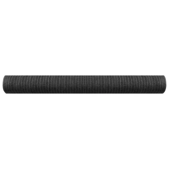 antracitszürke HDPE belátásgátló háló 2 x 25 m 150 g/m²