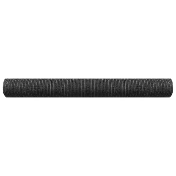 antracitszürke HDPE belátásgátló háló 3,6 x 25 m 150 g/m²