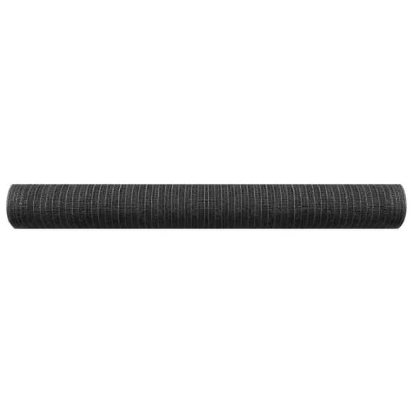 antracitszürke HDPE belátásgátló háló 1,5 x 25 m 195 g/m²