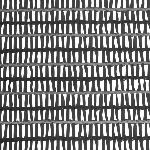 antracitszürke HDPE belátásgátló háló 1,8 x 10 m 195 g/m²