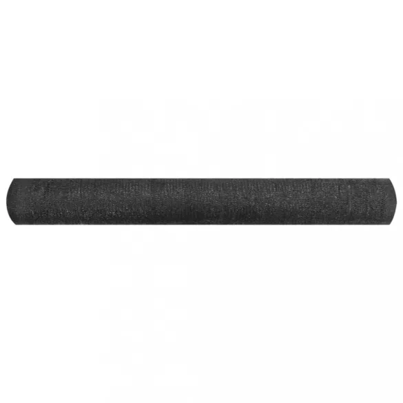 fekete HDPE belátásgátló háló 1,5 x 50 m 195 g/m²