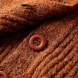 Konyak színű kötött gyerekkardigán 116