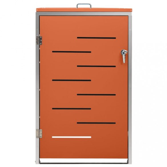 acél tároló gurítható szemeteskukához 69 x 77,5 x 112,5 cm