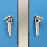 acéltároló négy gurítható szemeteskukához 276,5x77,5x112,5 cm