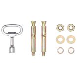 rozsdamentes acél fali hamutartó