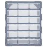 többfiókos tároló 18 középső fiókkal 38 x 16 x 47 cm