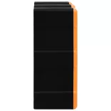 többfiókos tároló 16 közepes méretű fiókkal 52 x 16 x 37 cm