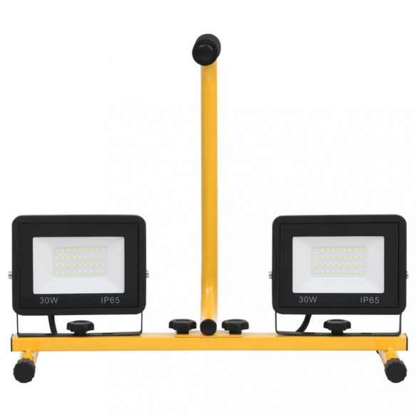 hideg fehér fényű fogantyúval ellátott LED-es reflektor 2x30 W