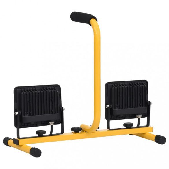 hideg fehér fényű fogantyúval ellátott LED-es reflektor 2x30 W