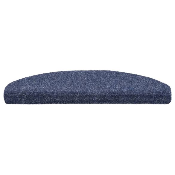 5 db öntapadós lépcsőszőnyeg 65 x 21 x 4 cm kék félkör alakú nagy