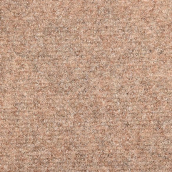 10 db öntapadós lépcsőszőnyegek, világosbarna, téglalap alakú széllel, 65 x 21 x 4 cm