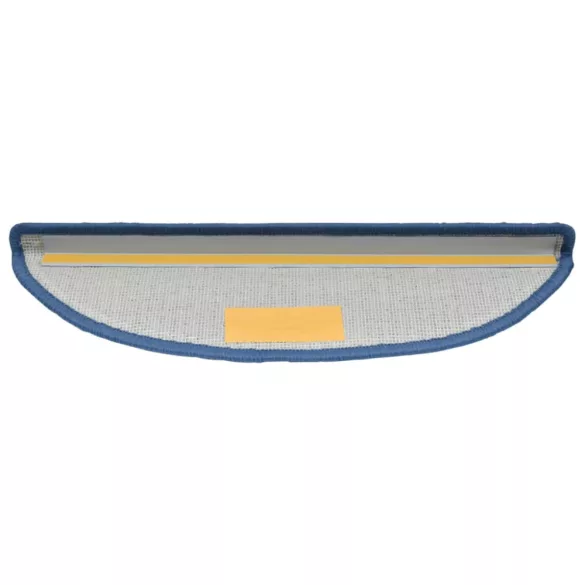 10 db kék félkör alakú lépcsőszőnyeg 56 x 17 x 3 cm