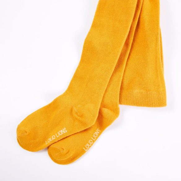 Okkersárga gyerekharisnya 128